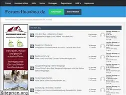 Sites similar to forum-hausbau.de