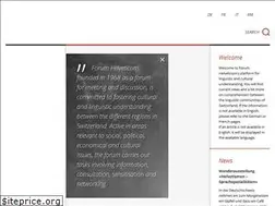 Sites similar to forum-helveticum.ch