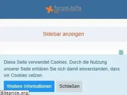 Sites similar to forum-hilfe.de