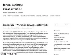 Sites similar to forum-konkrete-kunst-erfurt.de