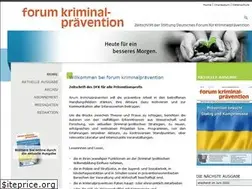 Sites similar to forum-kriminalpraevention.de