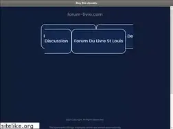 Sites similar to forum-livre.com