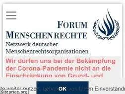 Sites similar to forum-menschenrechte.de