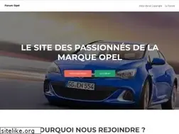 Sites similar to forum-opel.fr