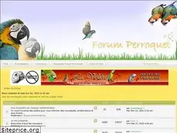 Sites similar to forum-perroquet.com