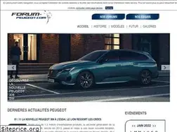 Sites similar to forum-peugeot.com