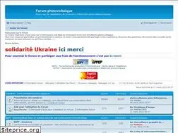 Sites similar to forum-photovoltaique.fr