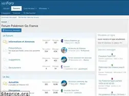 Sites similar to forum-pokemon-go.fr