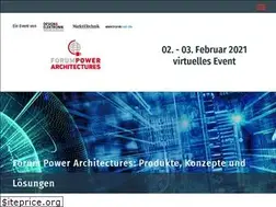 Sites similar to forum-power-architectures.de