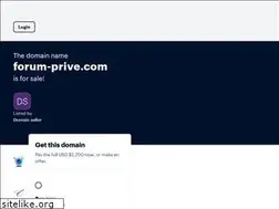 Sites similar to forum-prive.com