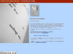 Sites similar to forum-psychanalyse.net