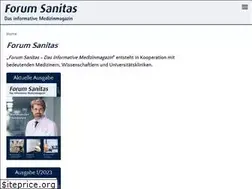 Sites similar to forum-sanitas.com