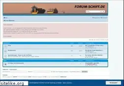 Sites similar to forum-schiff.de
