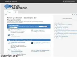 Sites similar to forum-speditionen.de