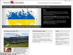 Sites similar to forum-synergies.eu