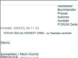 Sites similar to forum-verlag.com