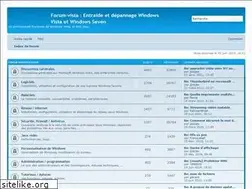 Sites similar to forum-vista.net