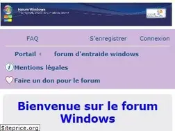 Sites similar to forum-windows7-windows8.fr