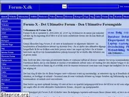 Sites similar to forum-x.dk