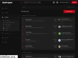 Sites similar to forum.12ozprophet.com