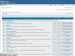 Sites similar to forum.6502.org