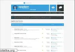 Sites similar to forum.applian.com
