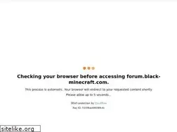 Sites similar to forum.black-minecraft.com