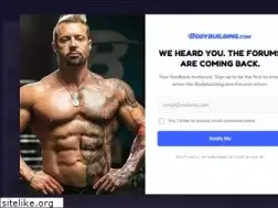 Sites similar to forum.bodybuilding.com