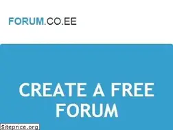 Sites similar to forum.co.ee