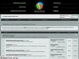 Sites similar to forum.cockos.com