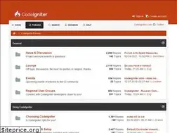 Sites similar to forum.codeigniter.com