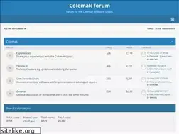 Sites similar to forum.colemak.com