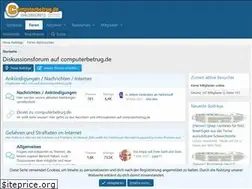 Sites similar to forum.computerbetrug.de