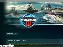 Sites similar to forum.conflictnations.com