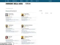 Sites similar to forum.corriere.it