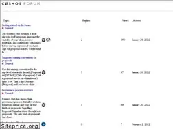 Sites similar to forum.cosmos.network