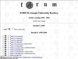Sites similar to forum.cuni.cz