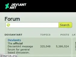 Sites similar to forum.deviantart.com