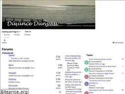 Sites similar to forum.dusuncedunyasi.net