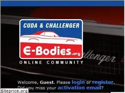 Sites similar to forum.e-bodies.org