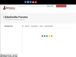 Sites similar to forum.edugorilla.com