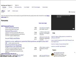 Sites similar to forum.eset.com