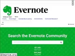 Sites similar to forum.evernote.com