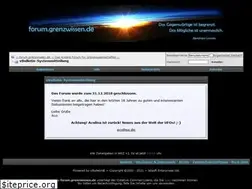 Sites similar to forum.grenzwissen.de