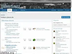 Sites similar to forum.hidden-places.de