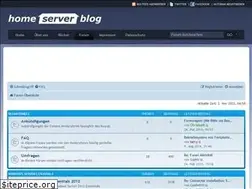 Sites similar to forum.home-server-blog.de