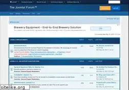 Sites similar to forum.joomla.org