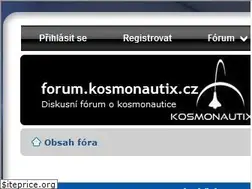 Sites similar to forum.kosmonautix.cz