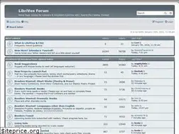 Sites similar to forum.librivox.org