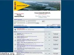 Sites similar to forum.mazury.info.pl